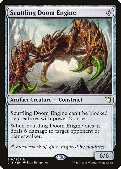 Scuttling Doom Engine (Commander 2018 #219)