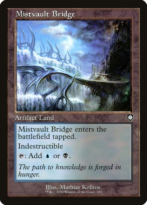 Mistvault Bridge (The Brothers' War Commander #189)