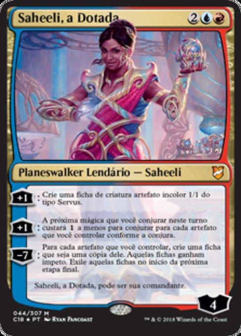 Saheeli, the Gifted (Commander 2018 #44)