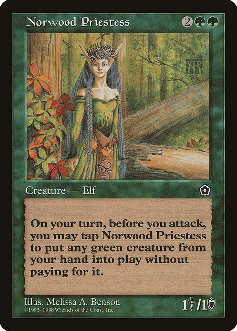 Norwood Priestess card image