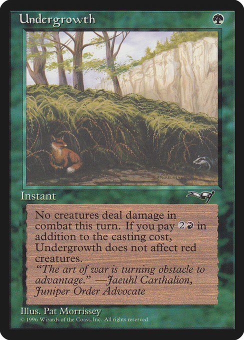 Undergrowth card image