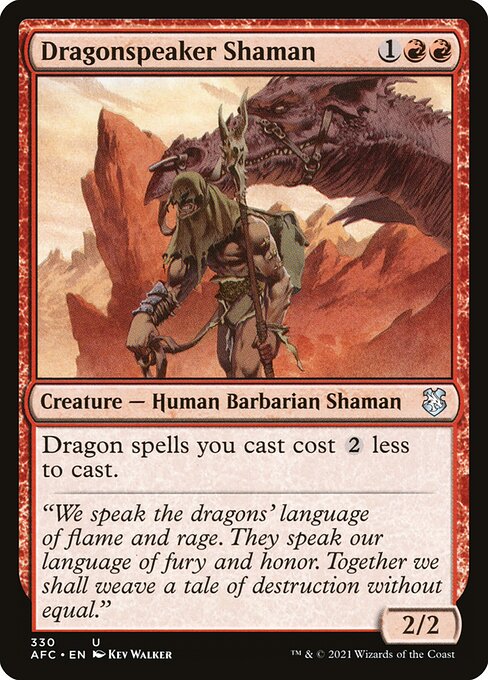 Dragonspeaker Shaman (Forgotten Realms Commander #330)