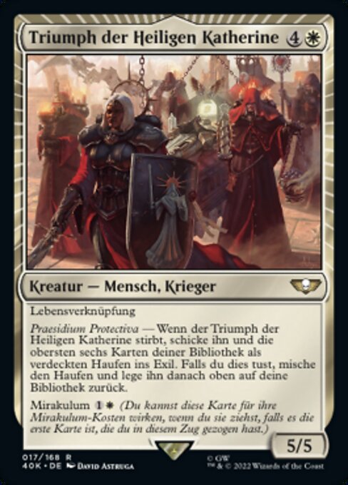 Triumph of Saint Katherine (Warhammer 40,000 Commander #17)