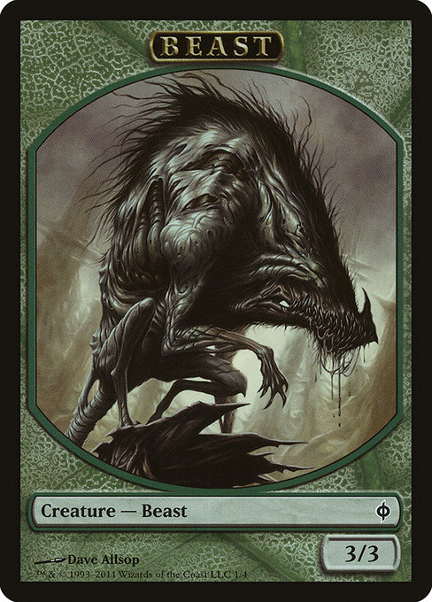 Beast (New Phyrexia Tokens #1)
