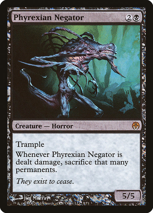 Phyrexian Negator card image