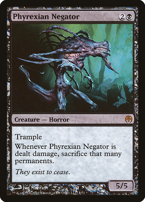 Phyrexian Negator (Duel Decks: Phyrexia vs. the Coalition #1)