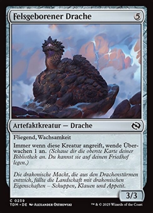Felsgeborener Drache