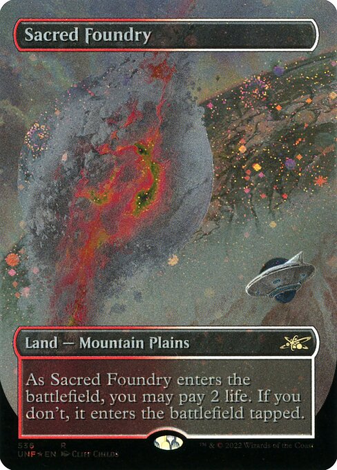 Sacred Foundry (Unfinity #536)