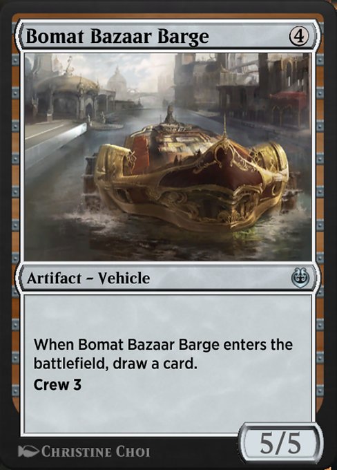 Bomat Bazaar Barge (Kaladesh Remastered #224)