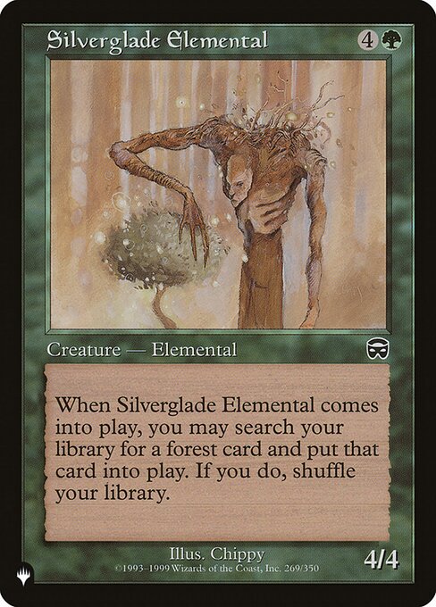 Silverglade Elemental (The List #MMQ-269)