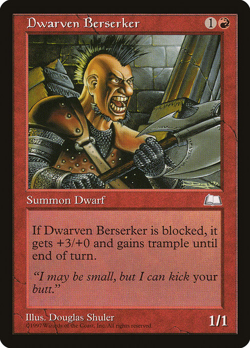 Dwarven Berserker card image