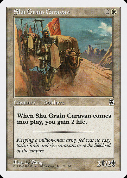 Shu Grain Caravan card image
