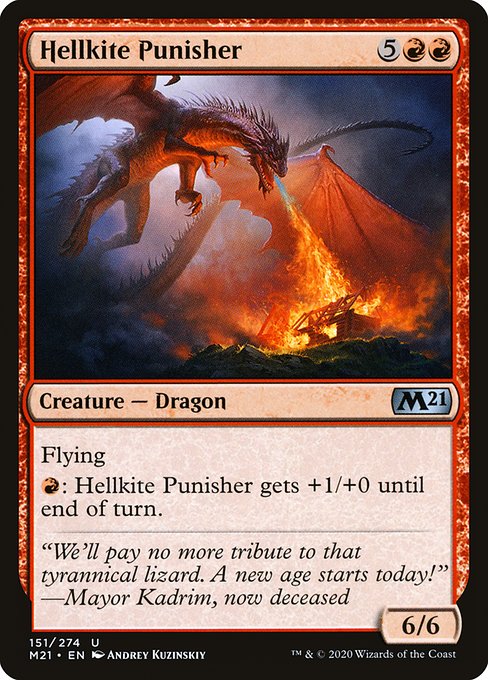 Hellkite Punisher (Core Set 2021 #151)