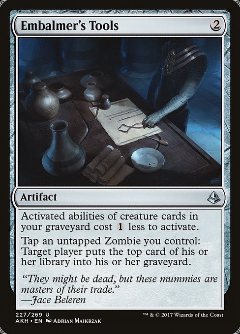 Embalmer's Tools (Amonkhet #227)