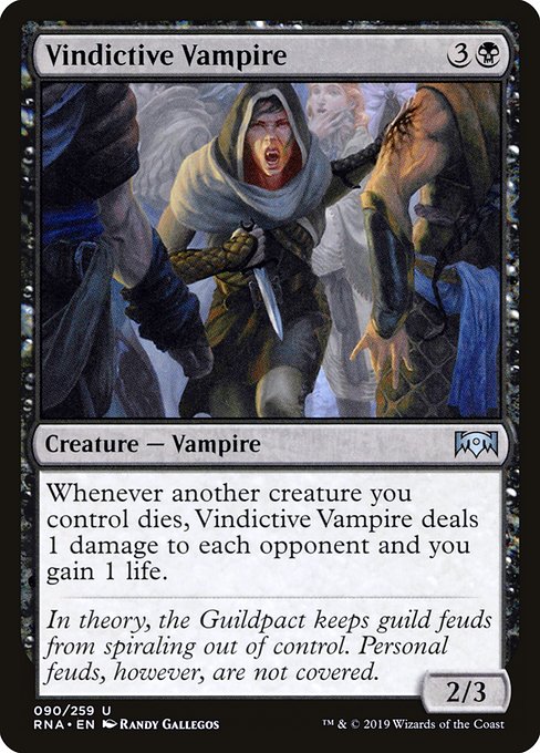 Vindictive Vampire (Ravnica Allegiance #90)