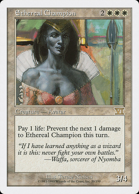 Ethereal Champion (Classic Sixth Edition #20)