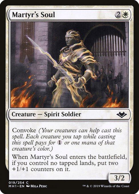 Martyr's Soul (Modern Horizons #19)