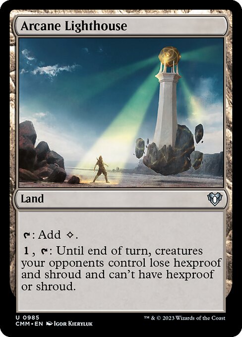 Arcane Lighthouse (Commander Masters #985)