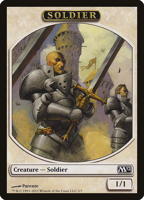 Soldier (Magic 2012 Tokens #2)