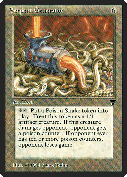 Serpent Generator (Legends #295)