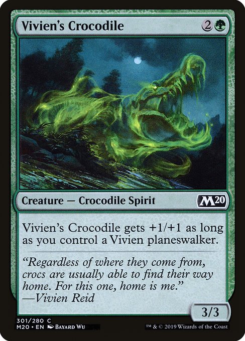 Vivien's Crocodile card image