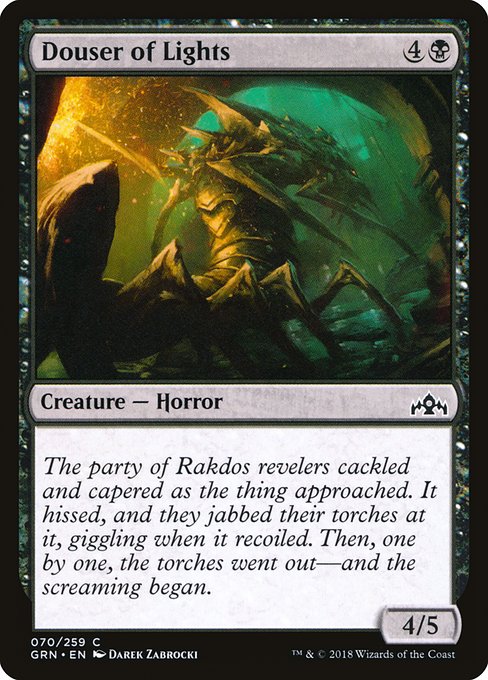 Douser of Lights (Guilds of Ravnica #70)