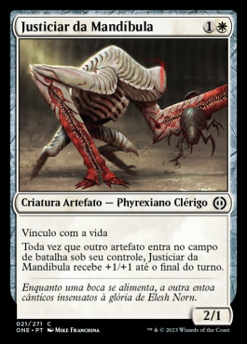 Mandible Justiciar (Phyrexia: All Will Be One #21)