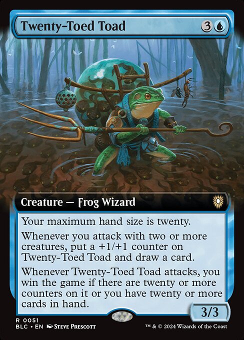 Twenty-Toed Toad (Extended Art)