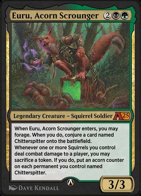 Euru, Acorn Scrounger (Alchemy: Bloomburrow #24)