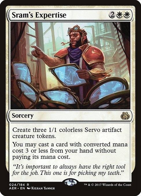 Sram's Expertise (Aether Revolt #24)