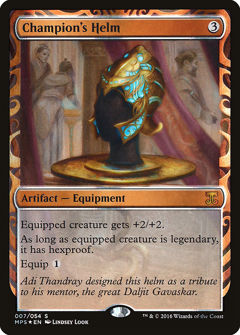 Afvise burst Fodgænger Champion's Helm · Kaladesh Inventions (MPS) #7 · Scryfall Magic: The  Gathering Search