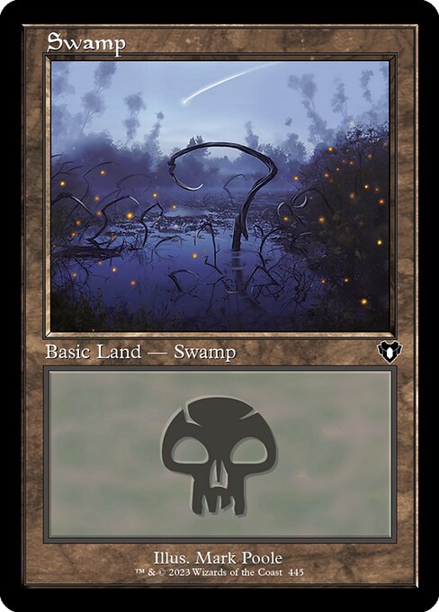 Swamp (Commander Masters #445)