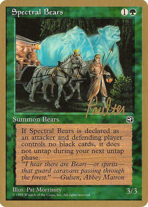 Ours spectraux|Spectral Bears