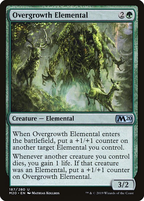 Overgrowth Elemental (M20)