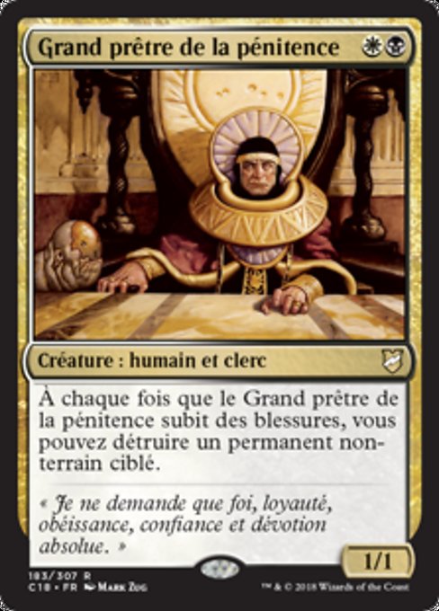 High Priest of Penance (Commander 2018 #183)
