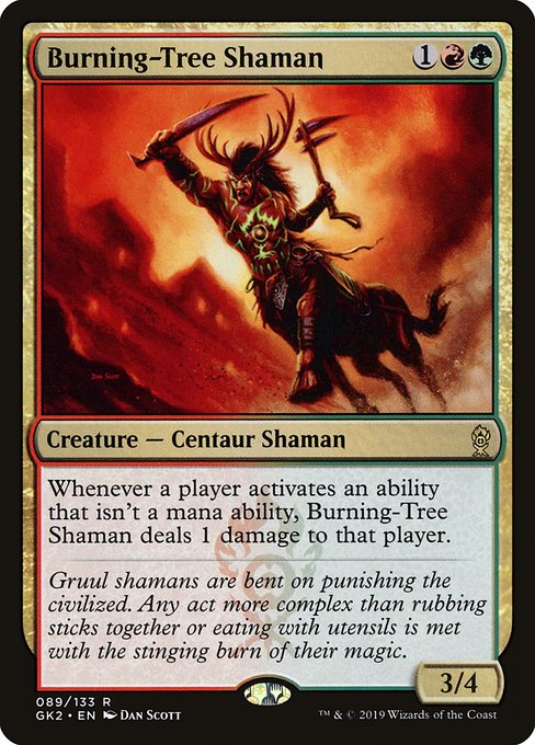 Shamane de Brûlebranche|Burning-Tree Shaman