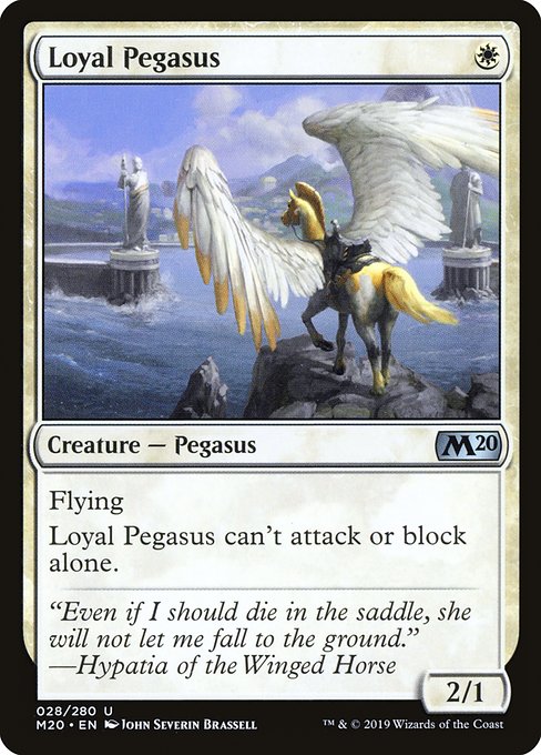 Pégase loyal|Loyal Pegasus