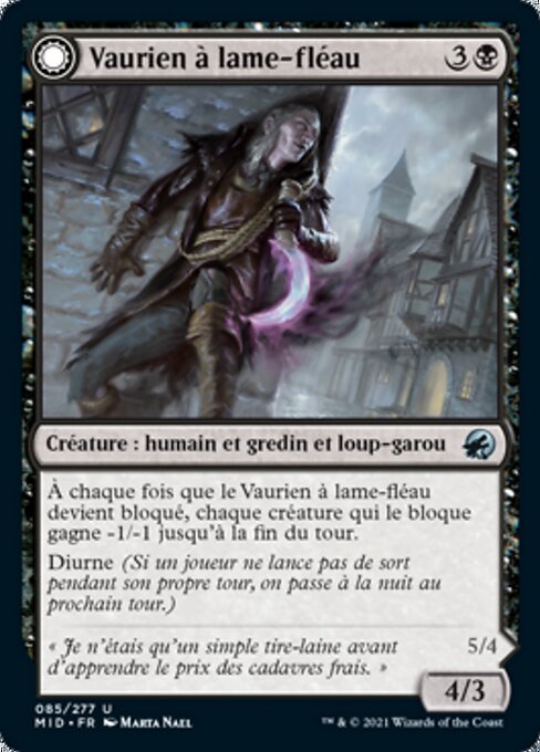 Baneblade Scoundrel // Baneclaw Marauder (Innistrad: Midnight Hunt #85)