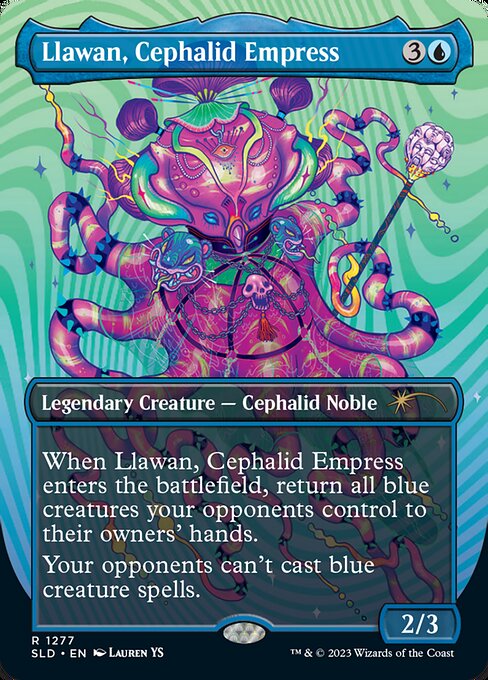 Llawan, Cephalid Empress (Secret Lair Drop #1277)