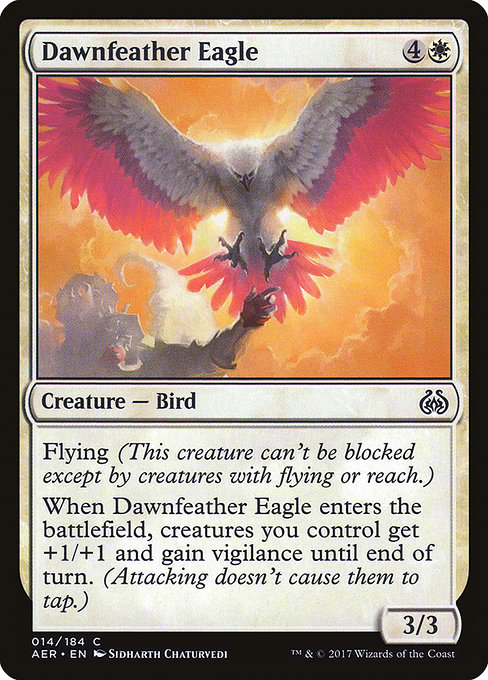 Dawnfeather Eagle (Aether Revolt #14†)