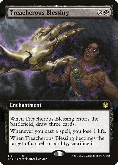 Treacherous Blessing (Theros Beyond Death #316)