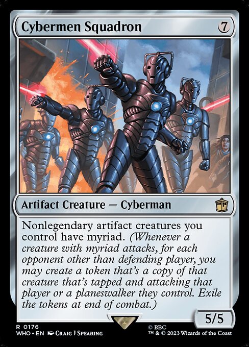 Cybermen Squadron (who) 176 Cybermen Squadron (who) 176