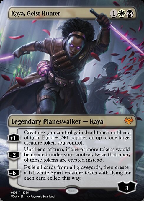 Kaya, Geist Hunter (Magic Online Promos #95445)