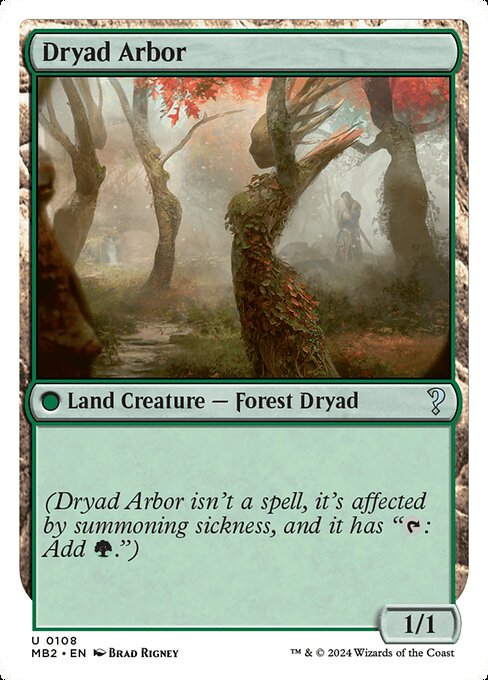 Dryad Arbor (Mystery Booster 2 #108)