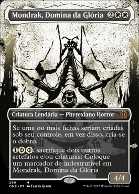 Mondrak, Glory Dominus (Phyrexia: All Will Be One #299)
