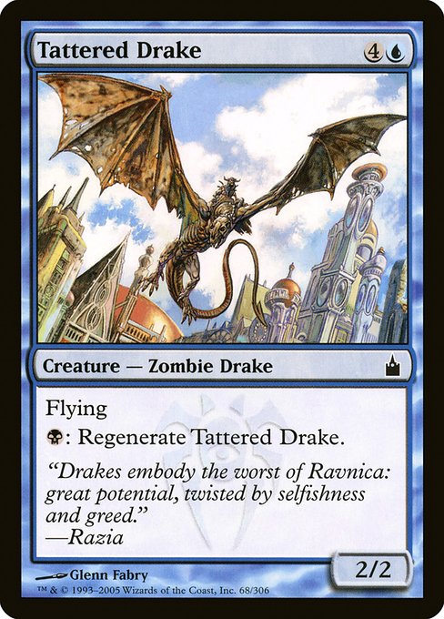 Tattered Drake card image