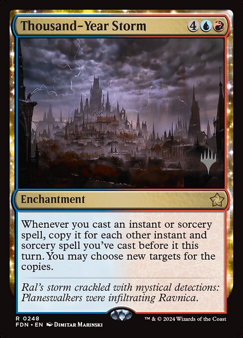 Thousand-Year Storm (Foundations Promos #248p)