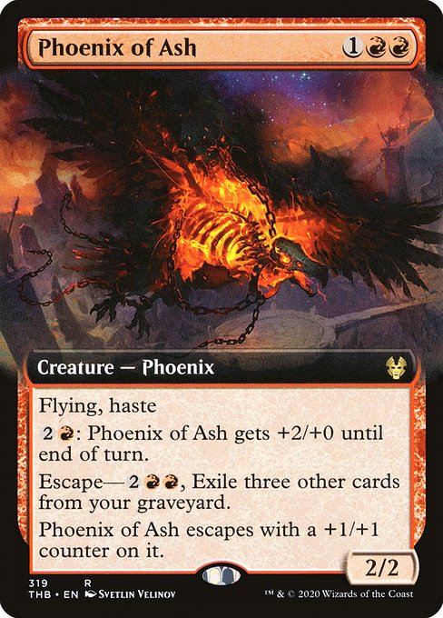 Phoenix of Ash (Theros Beyond Death #319)