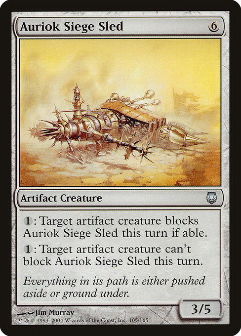 Auriok Siege Sled (Darksteel #105)