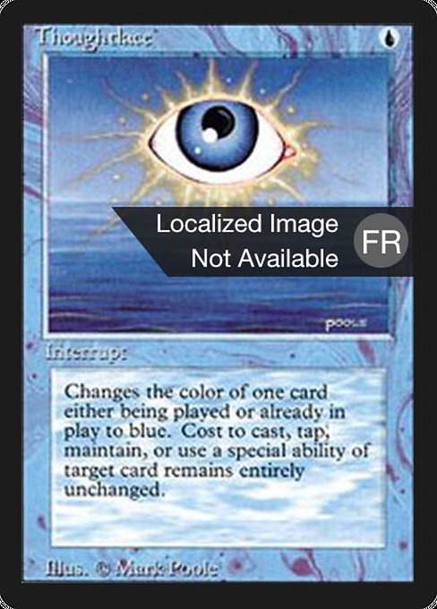 Thoughtlace (Foreign Black Border #85)